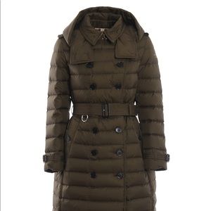 Burberry Dalmerton trench-style padded coat